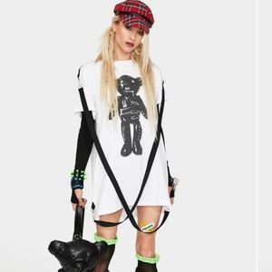 Current MoodTormented Teddy Graphic Tee